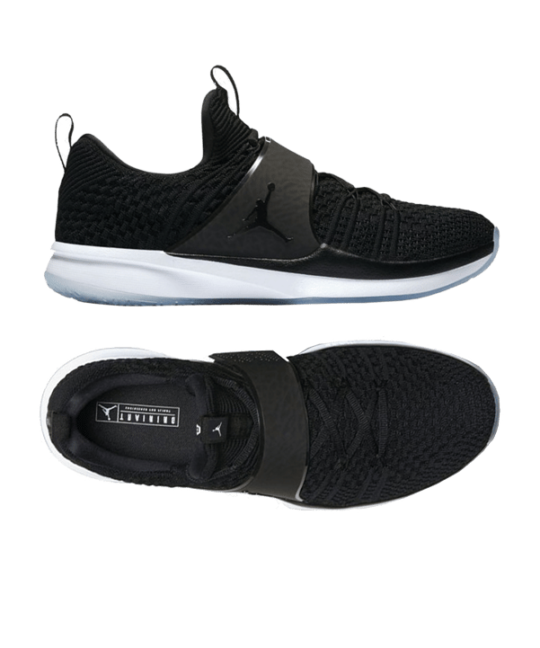 Jordan Trainer 2 Flyknit Training Schwarz F010 - schwarz