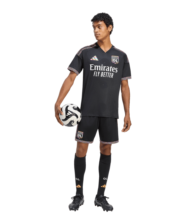adidas Olympique Lyon Trikot 3rd 2026/2027 Schwarz - schwarz