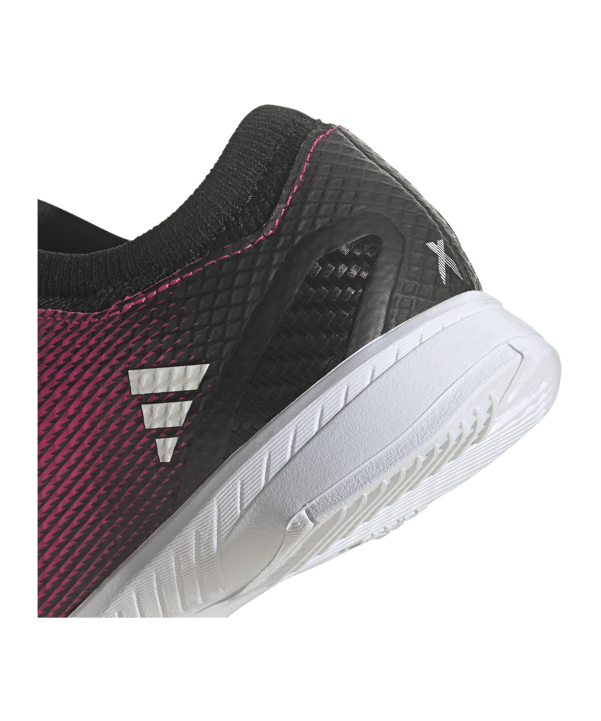 adidas X Speedportal.3 IN Halle Own Your Football Kids Pink Schwarz Weiss - lila
