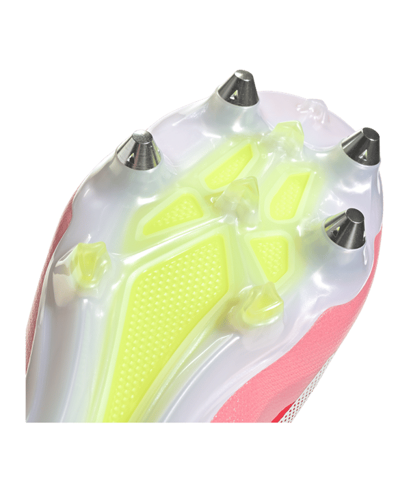 adidas X Crazyfast Elite SG Energy Citrus Rot Weiss Gelb - rot