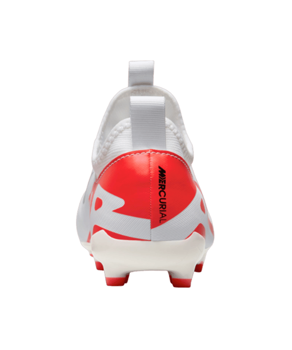 Nike Jr Air Zoom Mercurial Vapor XV Academy FG/MG Ready Kids Rot Weiss Schwarz F600 - rot
