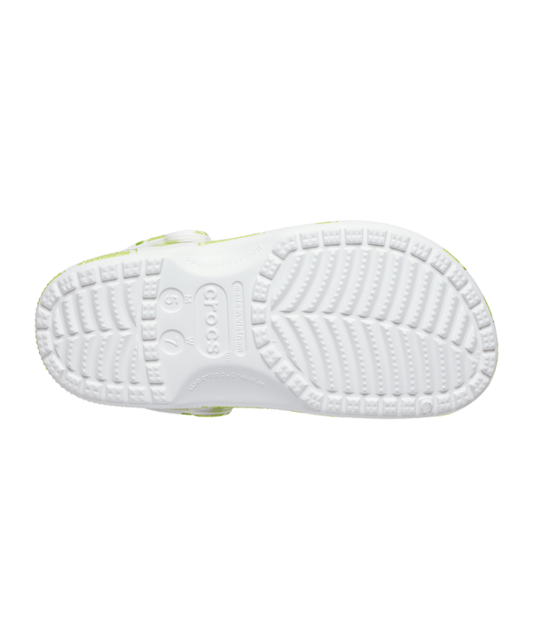Crocs Classics Fresh Fruits Clog Badelatsche Grün - gruen