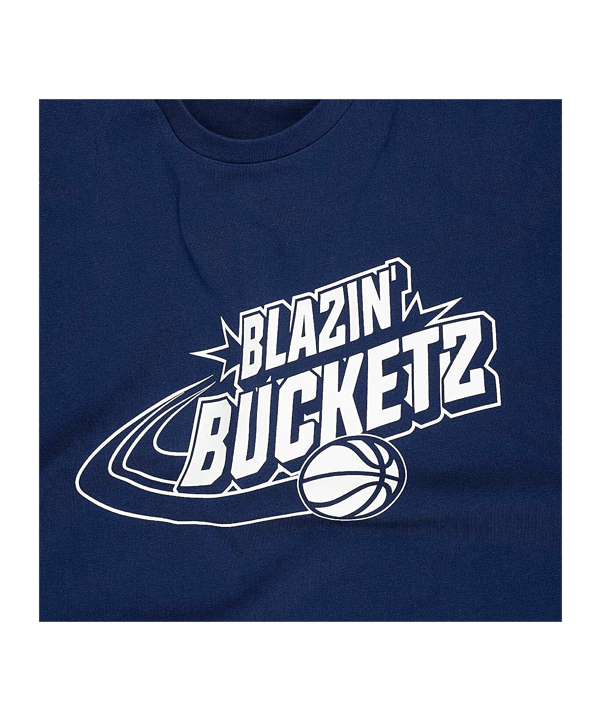 Bucketz Blazin Bucketz T-Shirt Blau - blau