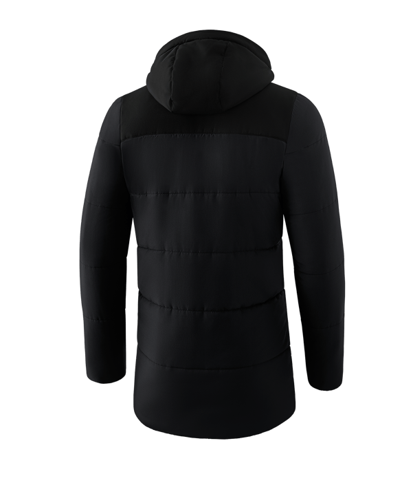 Erima Squad Coachjacke Schwarz - schwarz