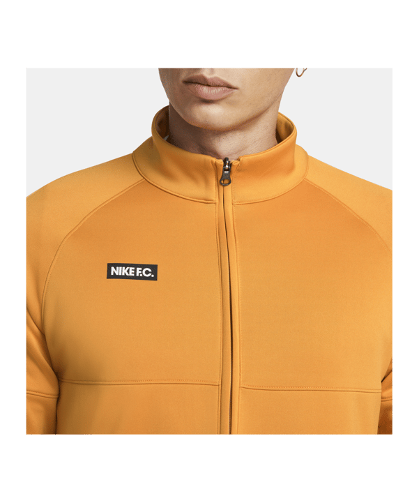 Nike F.C. Dri-FIT Trainingsanzug Gelb F738 - gelb