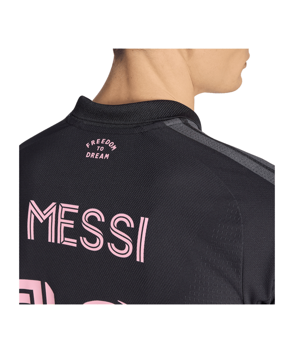 adidas Inter Miami Authentic Messi Trikot Away 2026/2027 Schwarz - schwarz