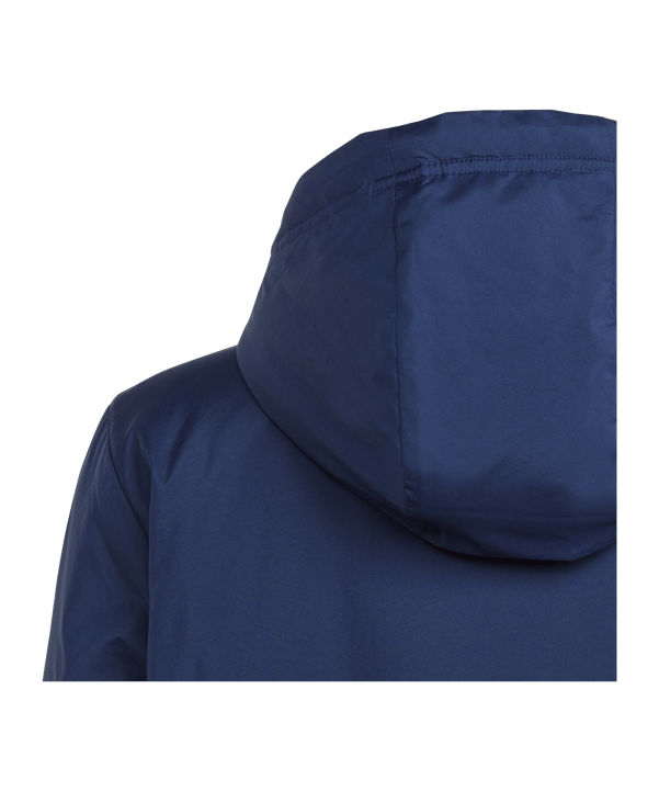adidas Entrada 22 Stadium Jacke Kids Blau - dunkelblau