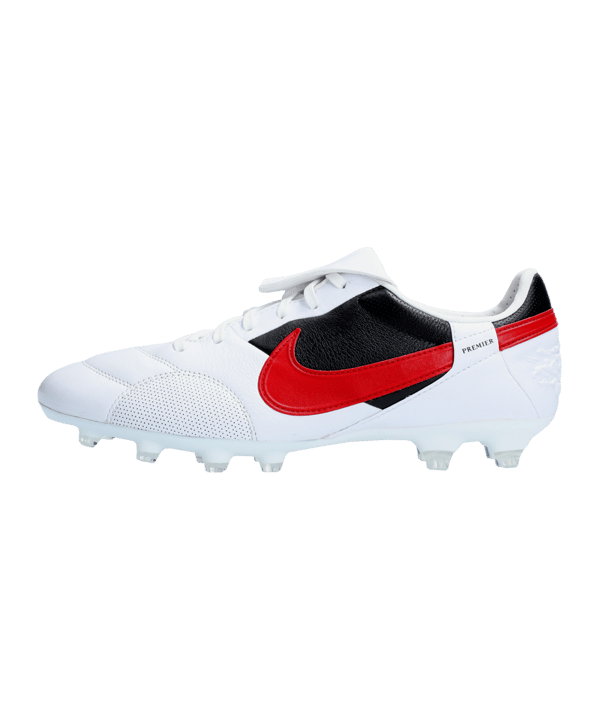 Nike Premier III FG Ready Weiss Rot Schwarz F101 - weiss