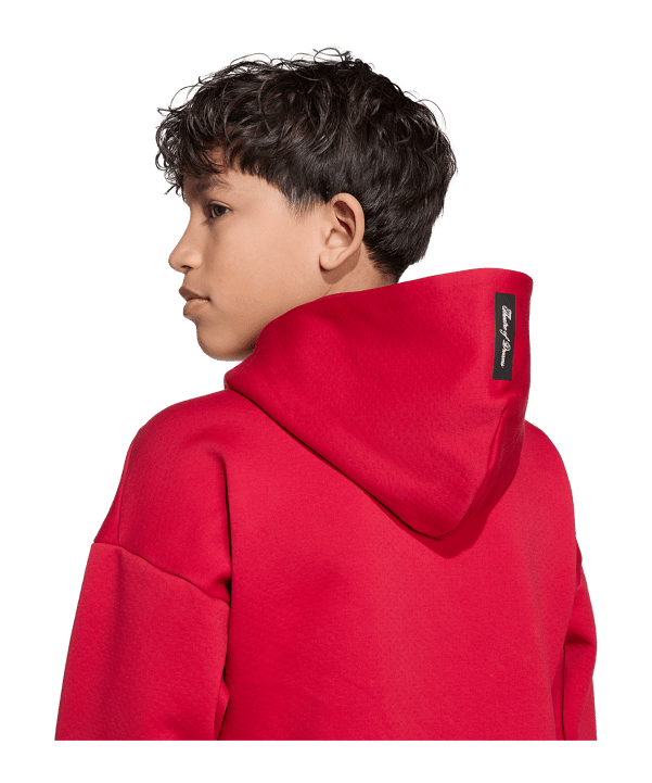 adidas Manchester United Anthem Kapuzenjacke Kids Rot - rot