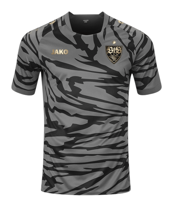 JAKO VfB Stuttgart Warm-Up Shirt International Grau F830 - grau