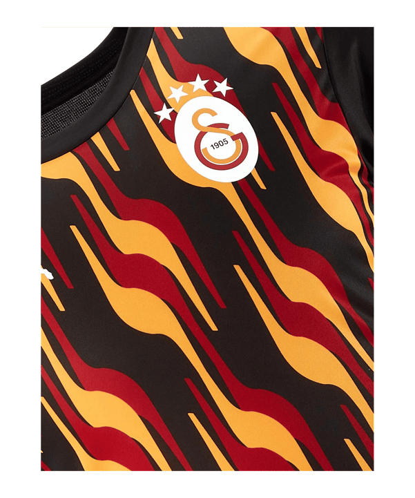 PUMA Galatasaray Istanbul Training T-Shirt Schwarz F010 - schwarz