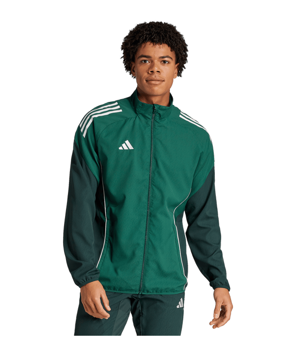 adidas Tiro 25 Competition Trainingsjacke Grün - gruen