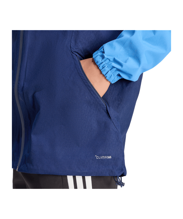 adidas Tiro 26 Regenjacke Dunkelblau - blau