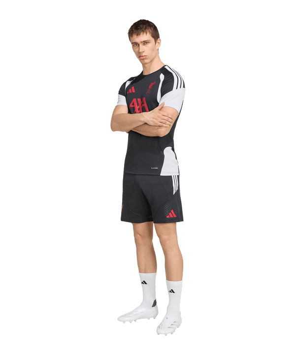 adidas FC Liverpool Tiro Pantaloncini Nero - nero