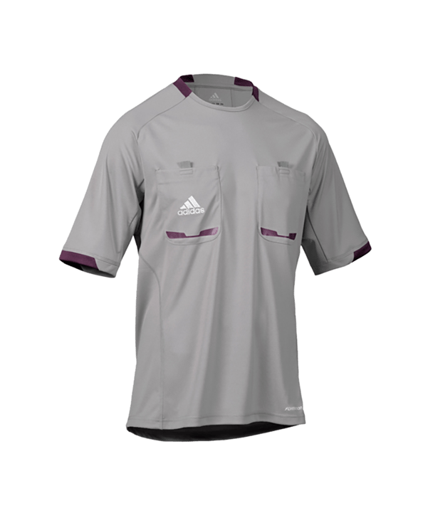 adidas Referee 12 Trikot kurzarm Grau - grau