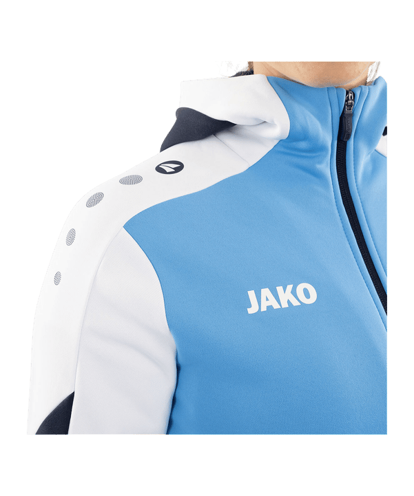 JAKO Dynamic Kapuzenjacke Damen Blau F431 - blau