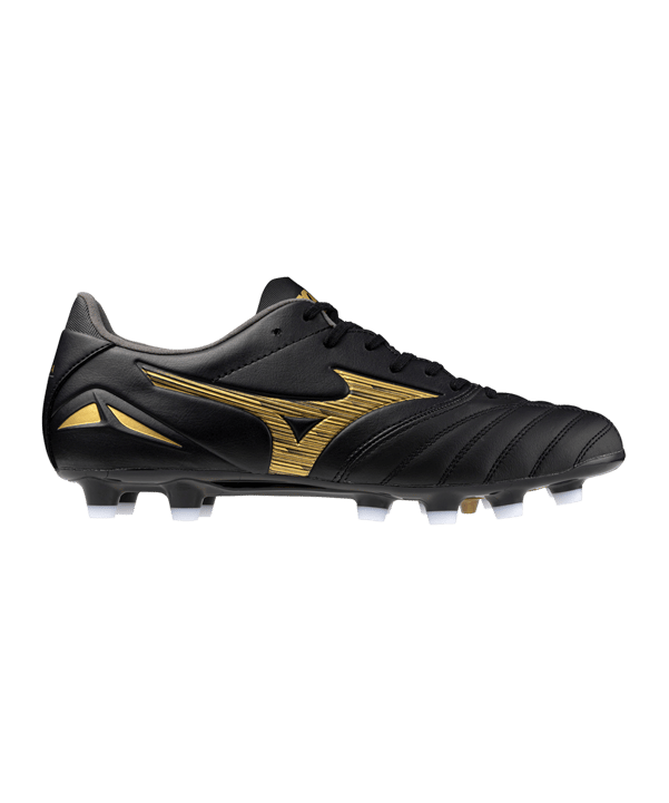 Mizuno Morelia Neo IV Pro FG Aurum Schwarz Gold F50 - schwarz