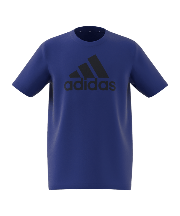 adidas Essentials Big Logo T-Shirt Kids Blau - blau