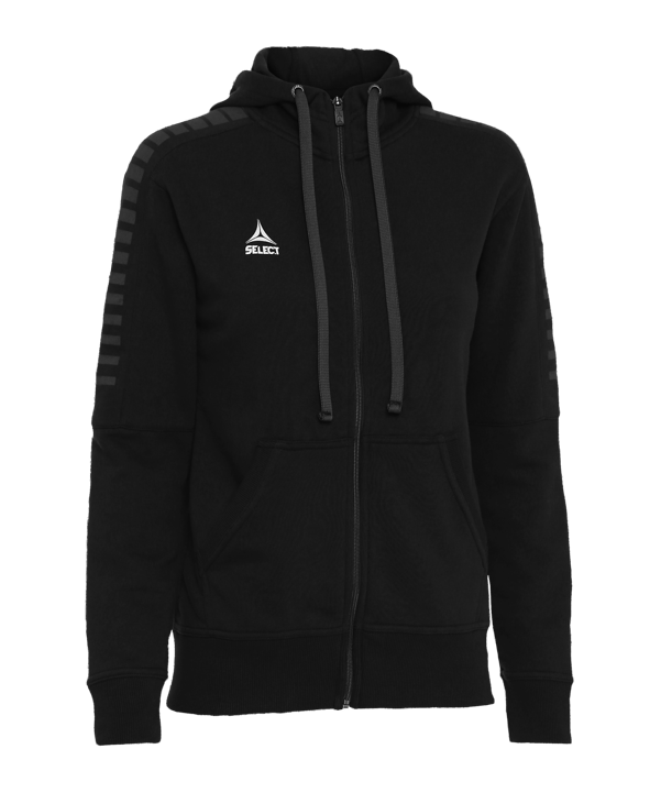 Select Torino Kapuzenjacke Damen Schwarz F111 - schwarz