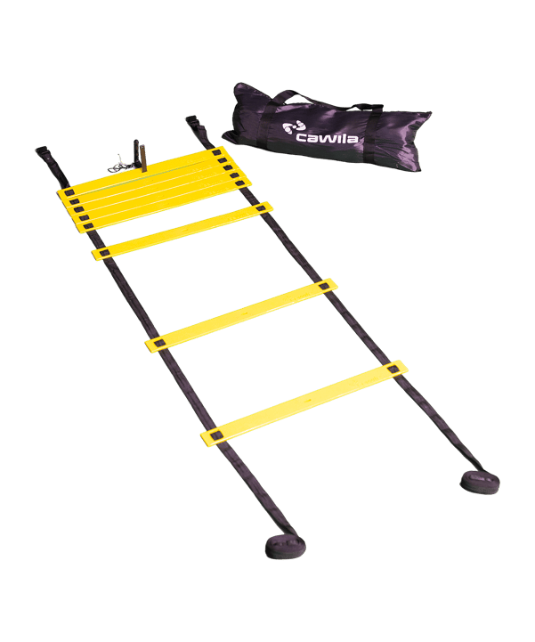 Cawila CORE Koordinationsleiter 6m inkl. Tasche | variable Sprossen - gelb