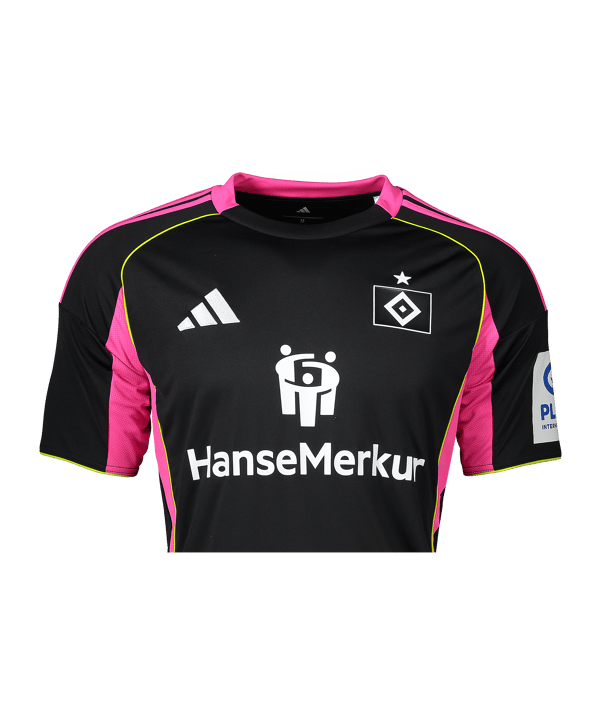 adidas Hamburger SV Trikot 3rd 2025/2026 Kids Schwarz - schwarz
