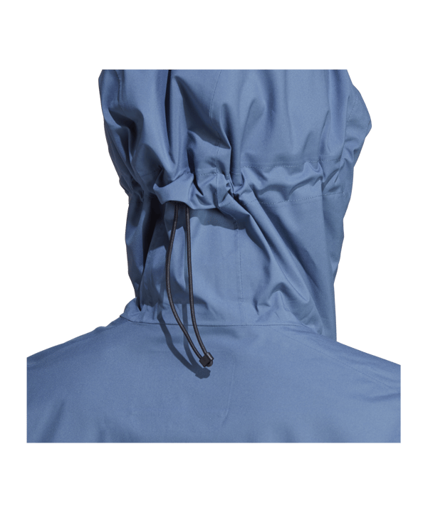 adidas Terrex Multi RAIN.RDY 2.5-Layer Rain Jacket Blue - blau