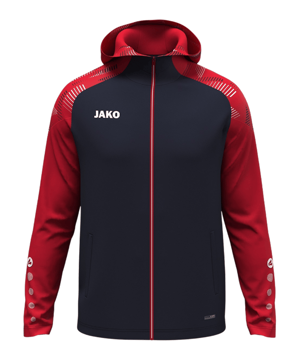 JAKO Sonic Kapuzenjacke Kids Blau F909 - blau