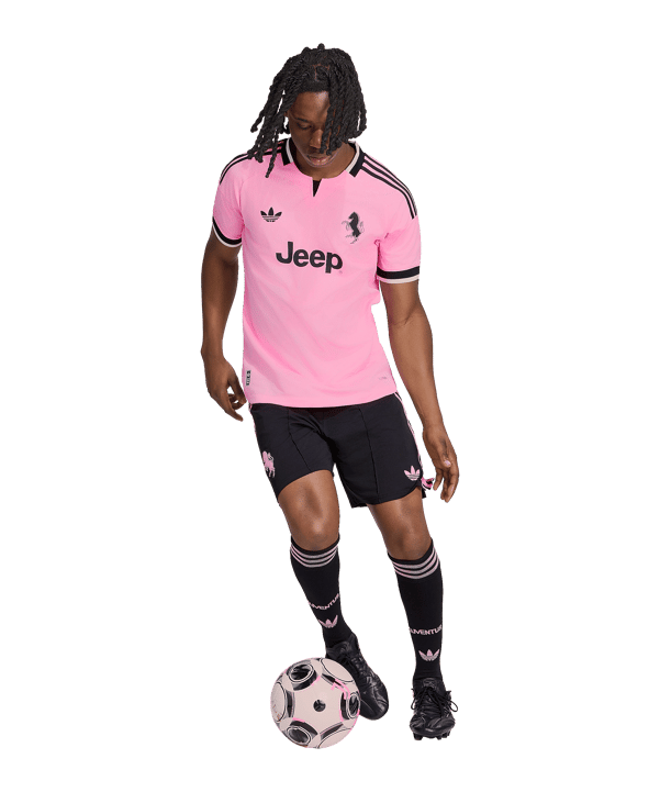 adidas Juventus Turin Authentic Trikot Away 2026/2027 Rosa - rosa