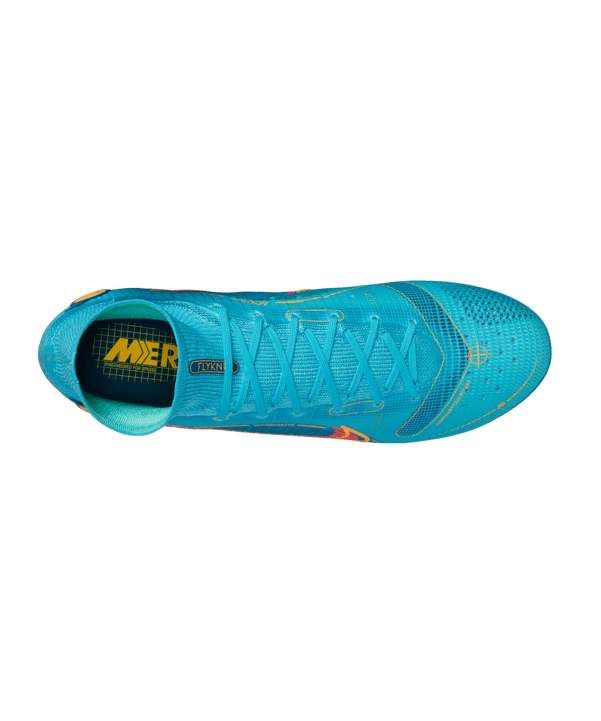 Nike Mercurial Superfly VIII Blueprint Elite FG Blau F484 - blau