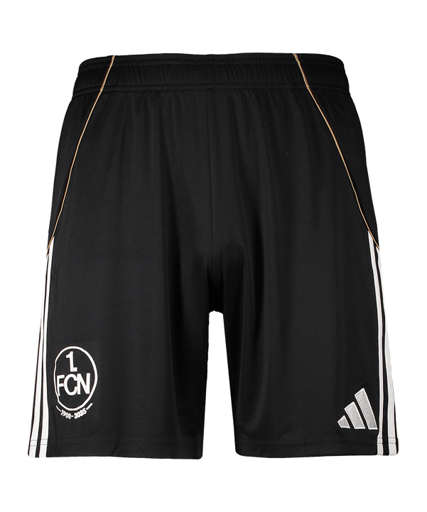 adidas 1.FC Nürnberg Short 3rd 2025/2026 Schwarz - schwarz