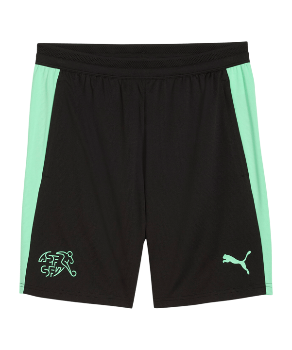 PUMA SFV Schweiz Training Short Schwarz F10 - schwarz