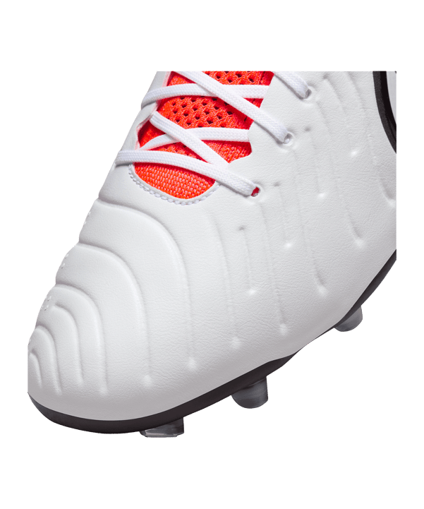 Nike Tiempo Legend X Elite FG Ready Weiss Schwarz Rot F100 - weiss