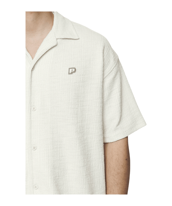 Pegador Libco Structured Knit T-Shirt Beige - beige