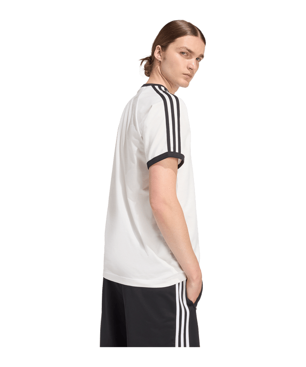 adidas Originals 3 Stripes T-Shirt Weiß - weiss