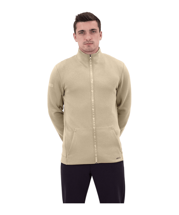 JAKO Pro Casual Jacke Beige F385 - beige