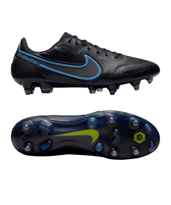 Nike Tiempo Legend IX Renew Elite SG-Pro AC Schwarz F004 - schwarz