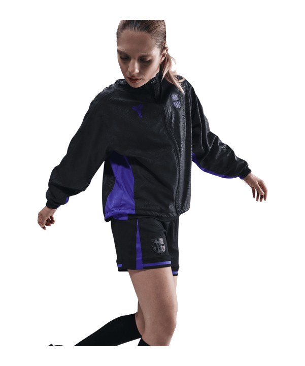 Nike FC Barcelona Trainingsjacke Damen Schwarz F010 - schwarz