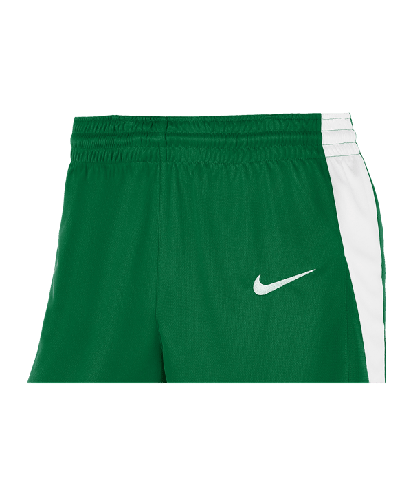 Short de Baskets Nike équipe Basketball vert blanc F302 - vert