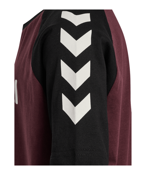 Hummel Logo S/S T-Shirt Kids Lila F3016 - lila