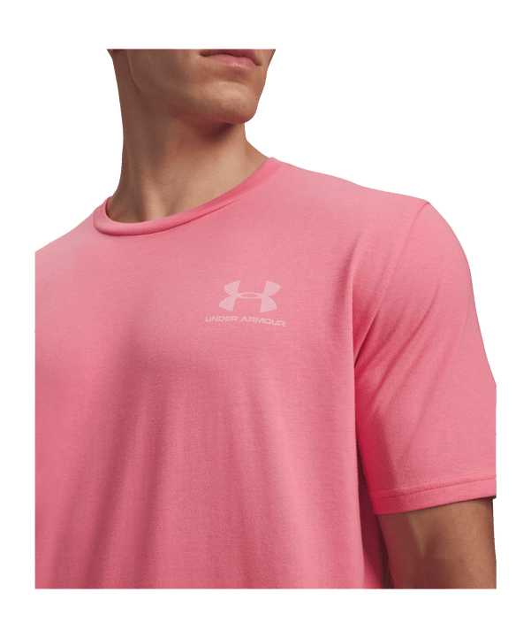 Under Armour Sportstyle LC T-Shirt Rosa F604 - rosa