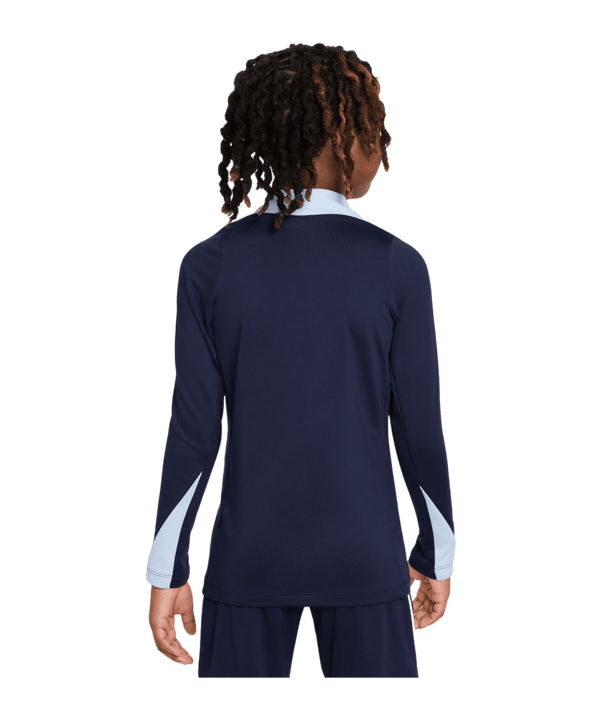 Nike Frankreich Drill Top EM 2024 Kids Blau F498 - blau