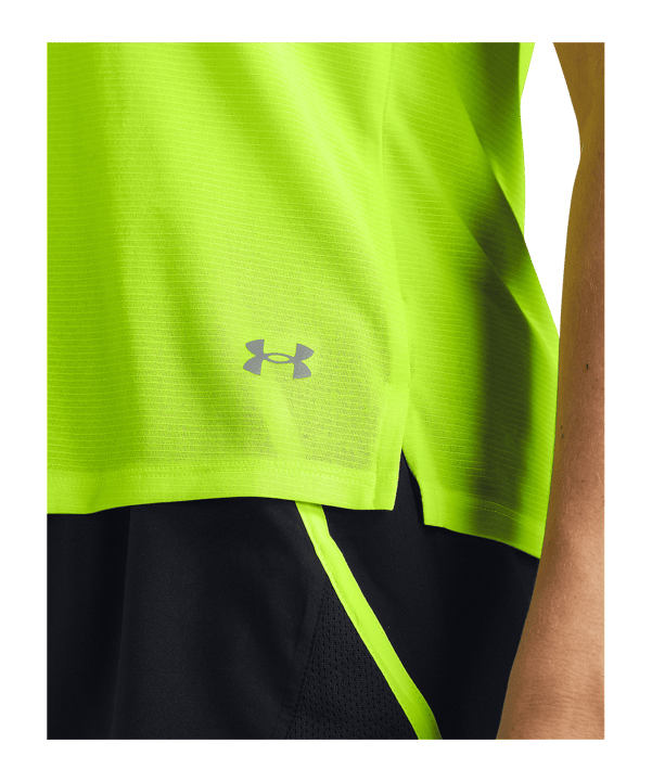Under Armour Launch T-Shirt Damen Gelb F731 - gelb