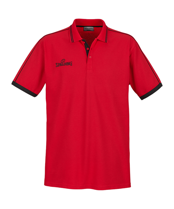Spalding Poloshirt Polo Rosso - rosso