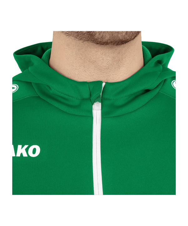 JAKO Champ 2.0 Veste à capuche Vert C022 - vert