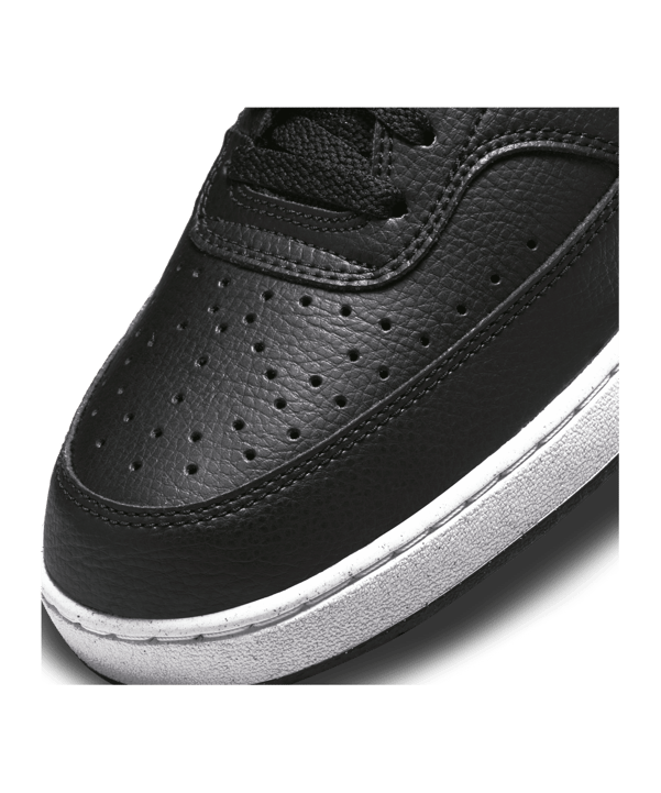 Nike Court Vision Mid Next Nature Schwarz F001 - schwarz