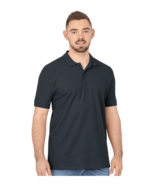 JAKO Organic Polo Shirt Grau F830 - grau
