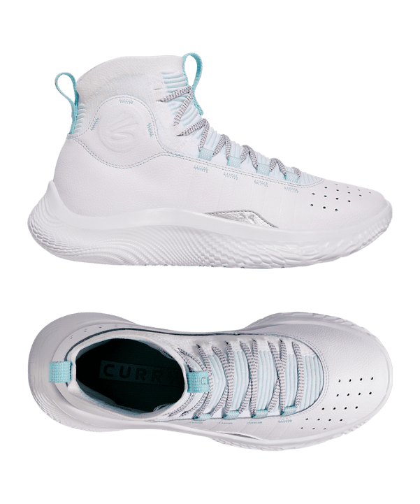 Under Armour CURRY 4 FLOTRO Weiß F103 - weiss