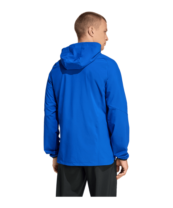 adidas Tiro Travel Windjacke Blau - blau