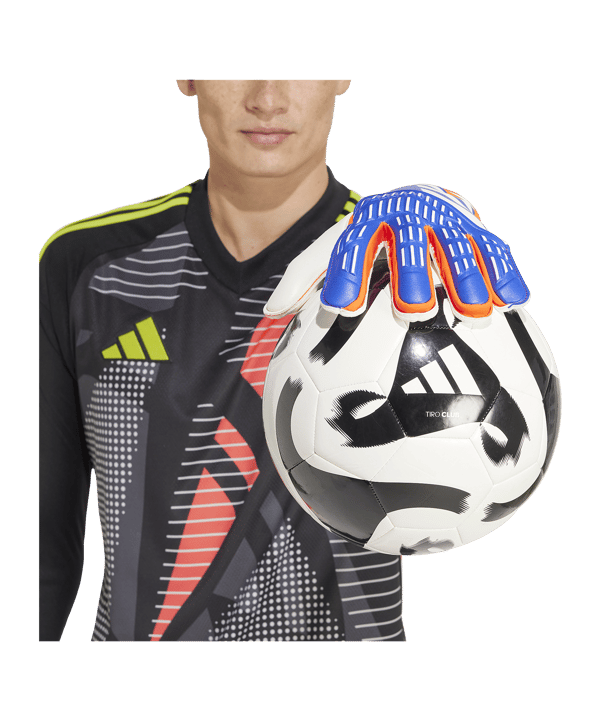 adidas Predator MTC Torwarthandschuhe Advancement Blau - blau