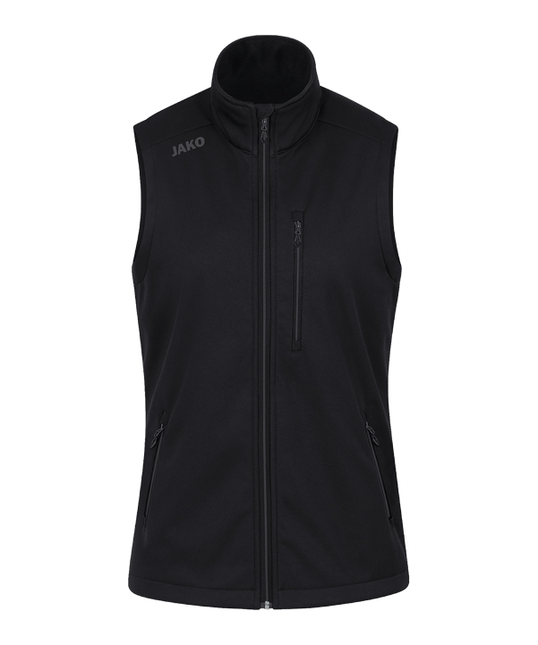 JAKO Premium Softshellweste Damen Schwarz F800 - schwarz